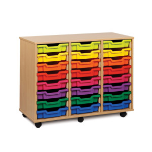 3 Bay Classroom Storage Unit